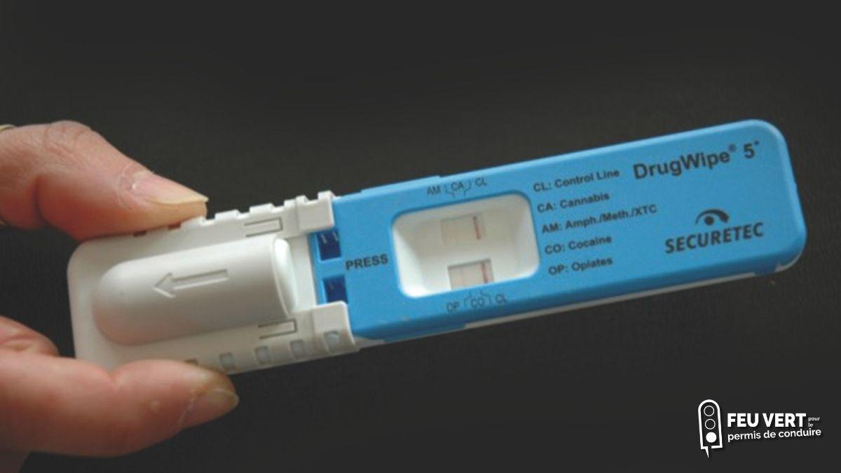 Controle prise de drogue