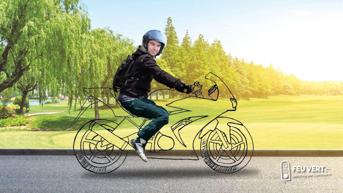 Examen pratique Moto - les conditions