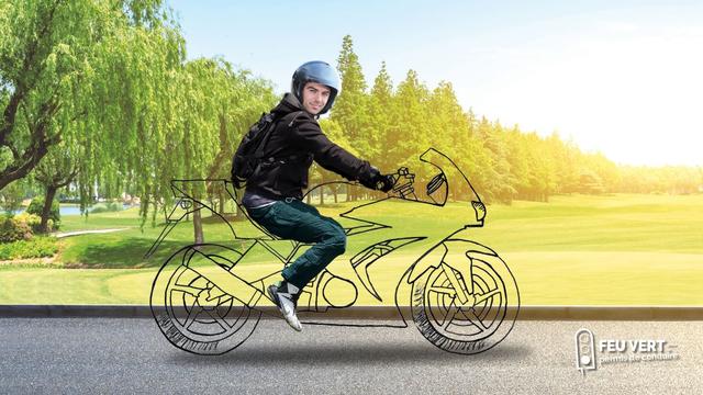 Examen pratique Moto - les conditions