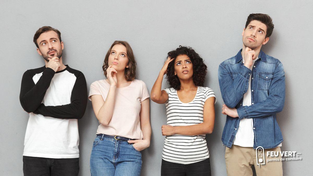 Examen théorique - les conditions