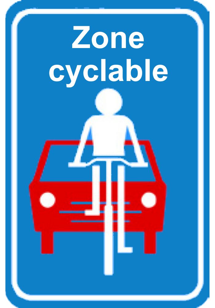 F111 - Zone cyclable